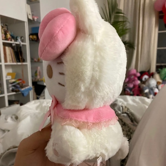 🎀COMING SOON🎀 CUTE HELLO KITTY SOFT KITTEN KEYCHAIN & STUFFED 2PC PLUSH SET💖 - Picture 8 of 10